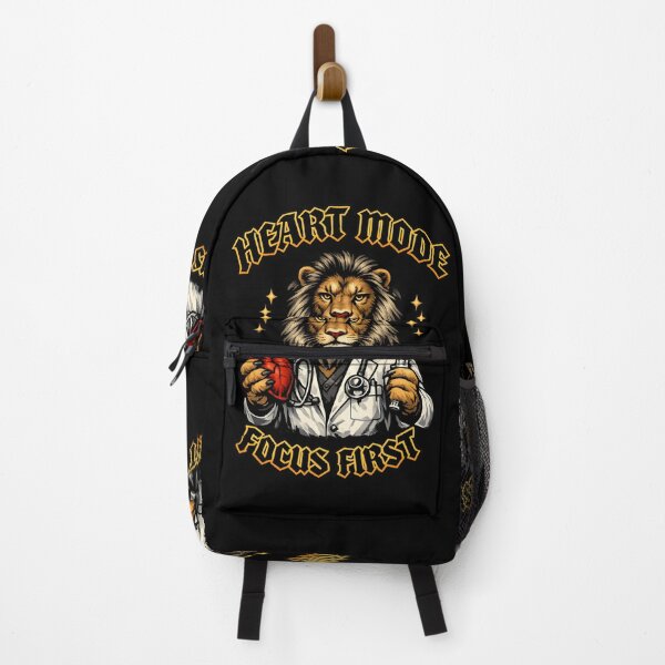 Item preview, Heart Mode Focus First – Lion Cardiologist Doctor Medical Design designed and sold by ClinicalHubs.