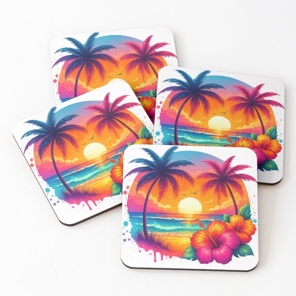 Item preview, Tropical Paradise Sunset designed and sold by KrisGraphic45.