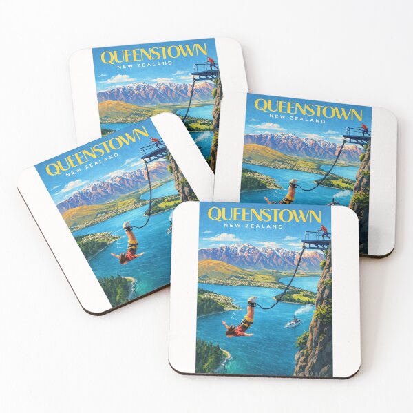 Item preview, Queenstown Kawarau Bridge Bungy Lake Wakatipu Southern Alps Adventure New Zealand designed and sold by Places On Earth.