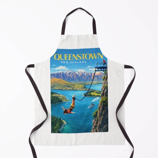 Item preview, Queenstown Kawarau Bridge Bungy Lake Wakatipu Southern Alps Adventure New Zealand designed and sold by Places On Earth.