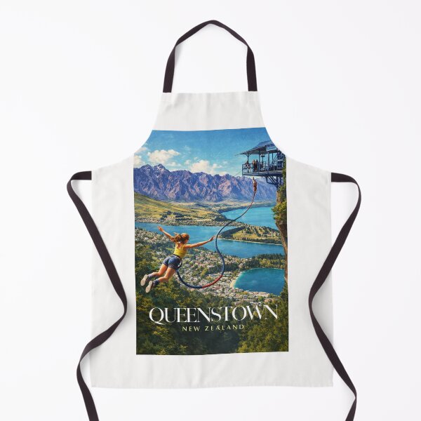 Item preview, Queenstown Kawarau Gorge Bungy Jump Southern Alps Lake Wakatipu New Zealand designed and sold by Places On Earth.
