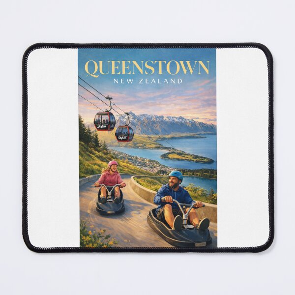 Item preview, Queenstown Skyline Gondola Bob's Peak Lake Wakatipu Otago New Zealand designed and sold by Places On Earth.