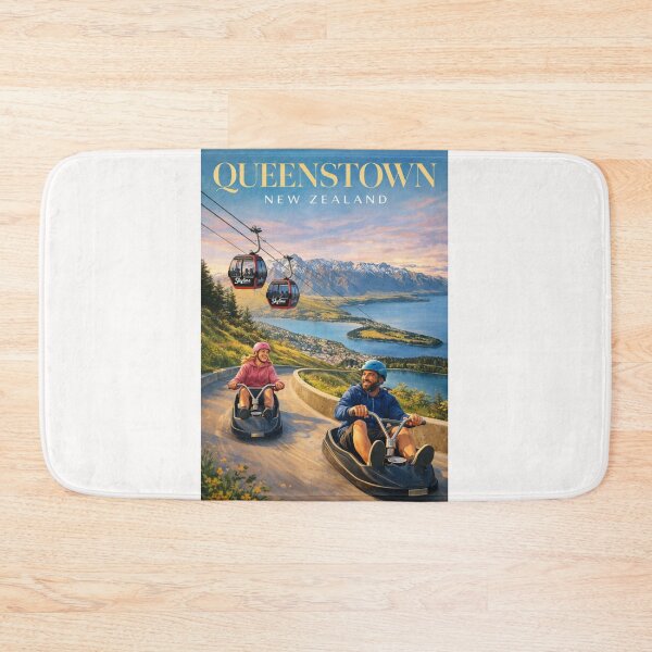 Item preview, Queenstown Skyline Gondola Bob's Peak Lake Wakatipu Otago New Zealand designed and sold by Places On Earth.