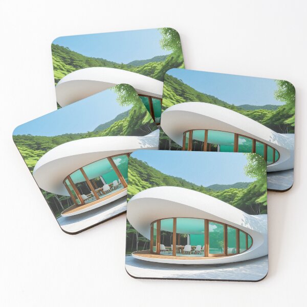 Item preview, Korea Modern Hanok  - Traditional Heritage Meets Modern Zen designed and sold by CuteSlothWorld.