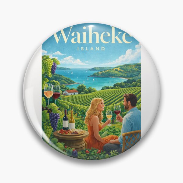 Item preview, Waiheke Island Onetangi Beach Vineyards Hauraki Gulf Auckland Region New Zealand designed and sold by Places On Earth.