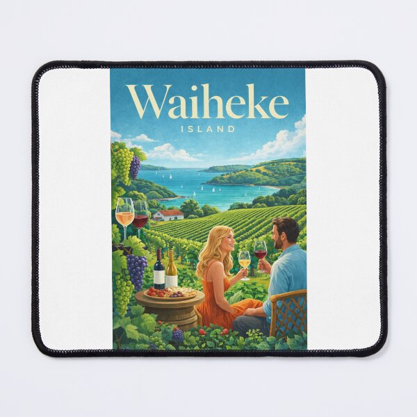 Item preview, Waiheke Island Onetangi Beach Vineyards Hauraki Gulf Auckland Region New Zealand designed and sold by Places On Earth.