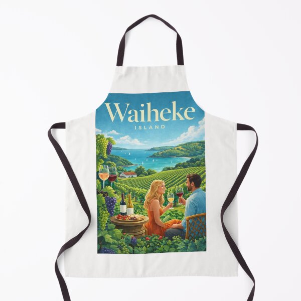 Item preview, Waiheke Island Onetangi Beach Vineyards Hauraki Gulf Auckland Region New Zealand designed and sold by Places On Earth.