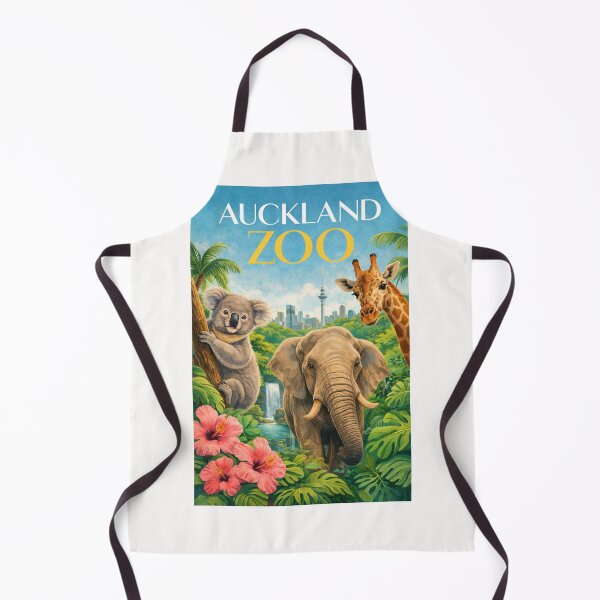 Item preview, Auckland Zoo Western Springs Auckland Skyline Sky Tower New Zealand designed and sold by Places On Earth.