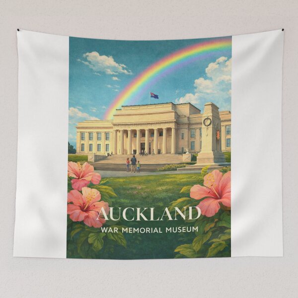 Item preview, Auckland War Memorial Museum Auckland Domain Parnell New Zealand designed and sold by Places On Earth.