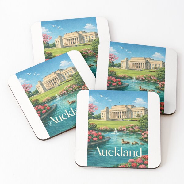 Item preview, Auckland Domain War Memorial Museum Parnell Gardens New Zealand designed and sold by Places On Earth.