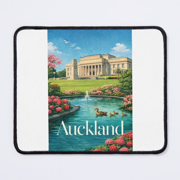 Item preview, Auckland Domain War Memorial Museum Parnell Gardens New Zealand designed and sold by Places On Earth.