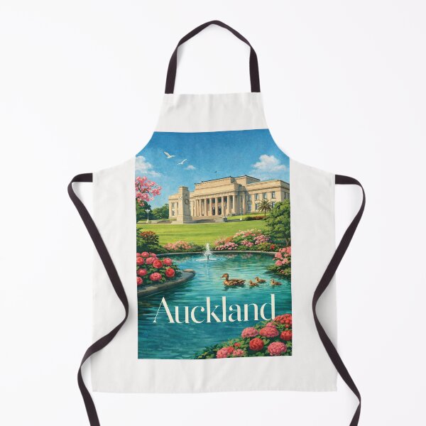 Item preview, Auckland Domain War Memorial Museum Parnell Gardens New Zealand designed and sold by Places On Earth.