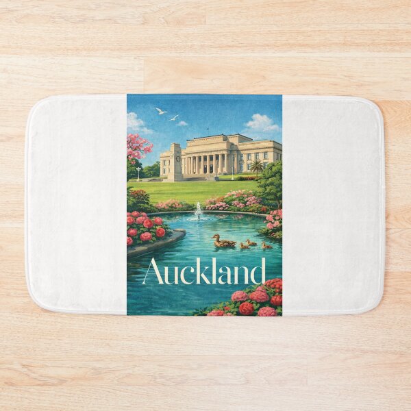 Item preview, Auckland Domain War Memorial Museum Parnell Gardens New Zealand designed and sold by Places On Earth.
