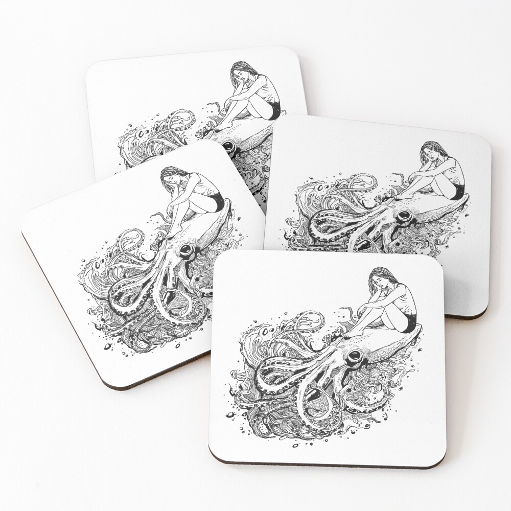 Item preview, Coasters (Set of 4) designed and sold by RonaMarliana.