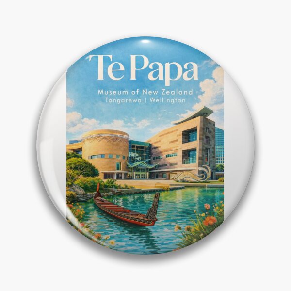 Item preview, Te Papa Tongarewa Wellington Museum of New Zealand Waterfront New Zealand designed and sold by Places On Earth.