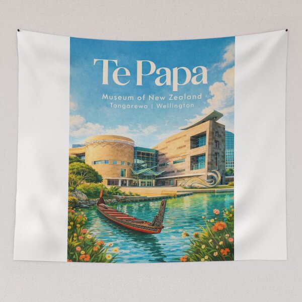 Item preview, Te Papa Tongarewa Wellington Museum of New Zealand Waterfront New Zealand designed and sold by Places On Earth.