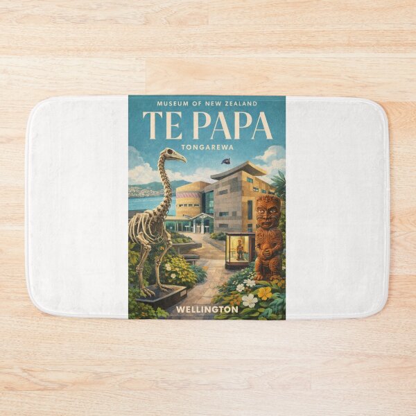 Item preview, Te Papa Tongarewa Wellington Waterfront Cultural Centre New Zealand designed and sold by Places On Earth.