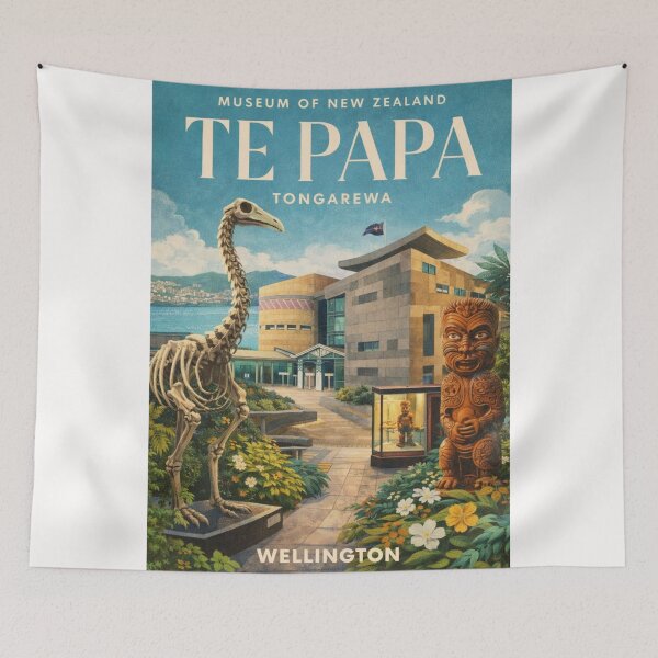 Item preview, Te Papa Tongarewa Wellington Waterfront Cultural Centre New Zealand designed and sold by Places On Earth.
