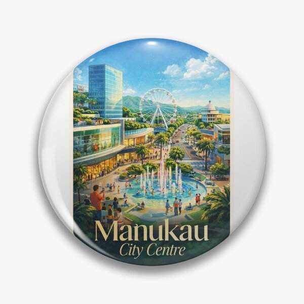 Item preview, Manukau City Centre South Auckland Rainbow’s End Westfield Manukau New Zealand designed and sold by Places On Earth.