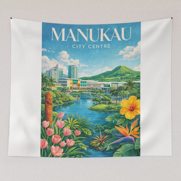 Item preview, Manukau City Centre South Auckland Urban District Westfield Manukau New Zealand designed and sold by Places On Earth.
