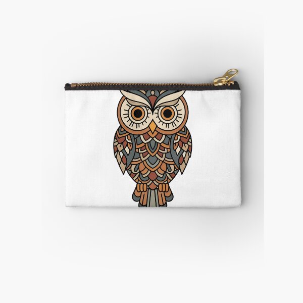 Item preview, a stylized illustration of an owl with geometric shapes designed and sold by VerizalShop.