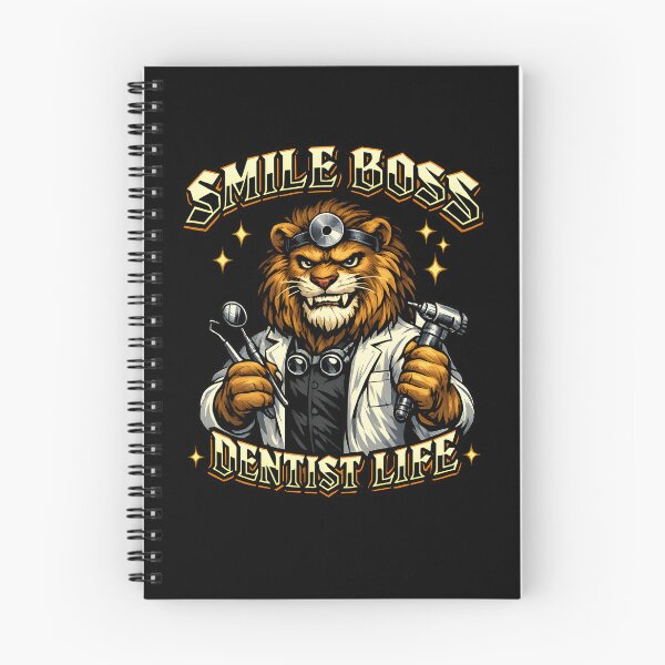 Item preview, Smile Boss Dentist Life – Lion Dentist Dental Professional Design designed and sold by ClinicalHubs.