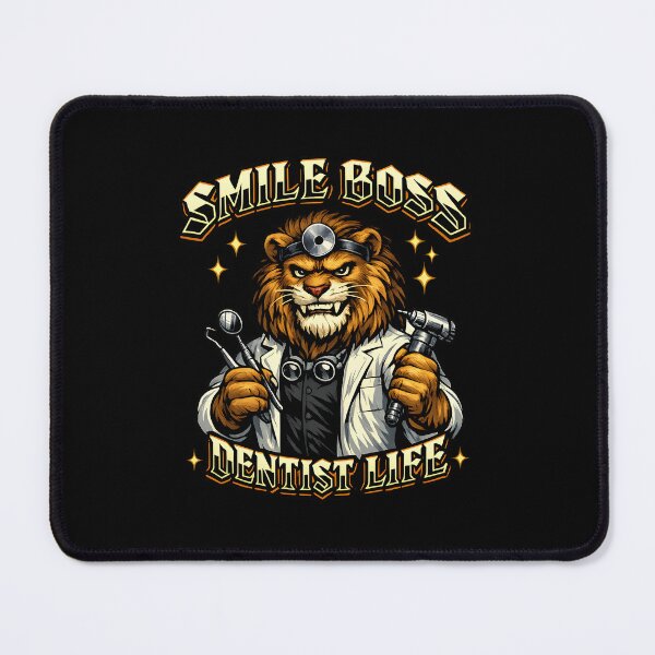 Item preview, Smile Boss Dentist Life – Lion Dentist Dental Professional Design designed and sold by ClinicalHubs.