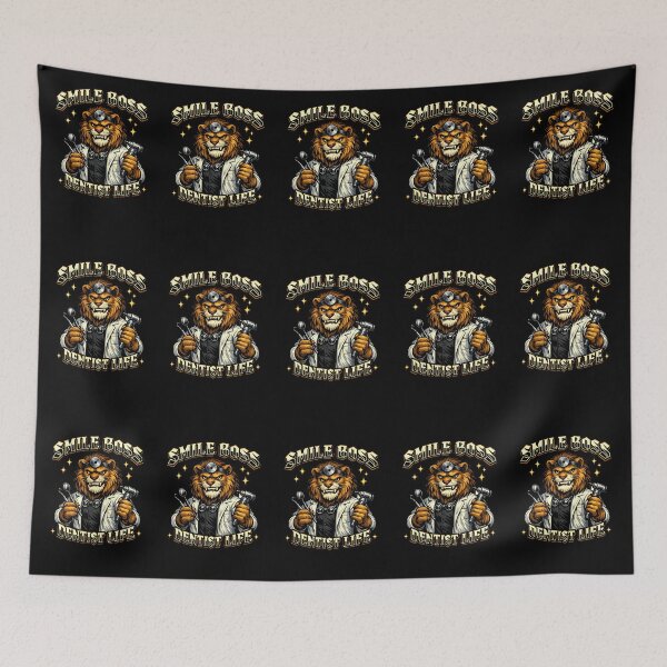 Item preview, Smile Boss Dentist Life – Lion Dentist Dental Professional Design designed and sold by ClinicalHubs.