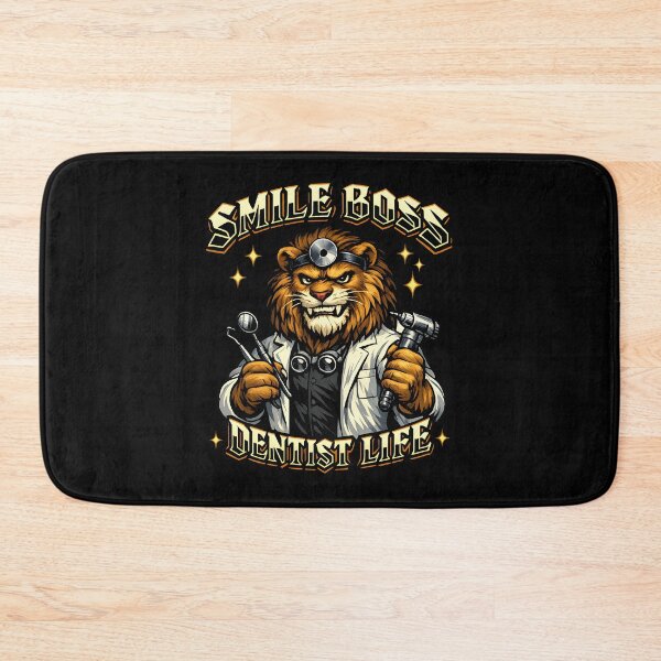 Item preview, Smile Boss Dentist Life – Lion Dentist Dental Professional Design designed and sold by ClinicalHubs.