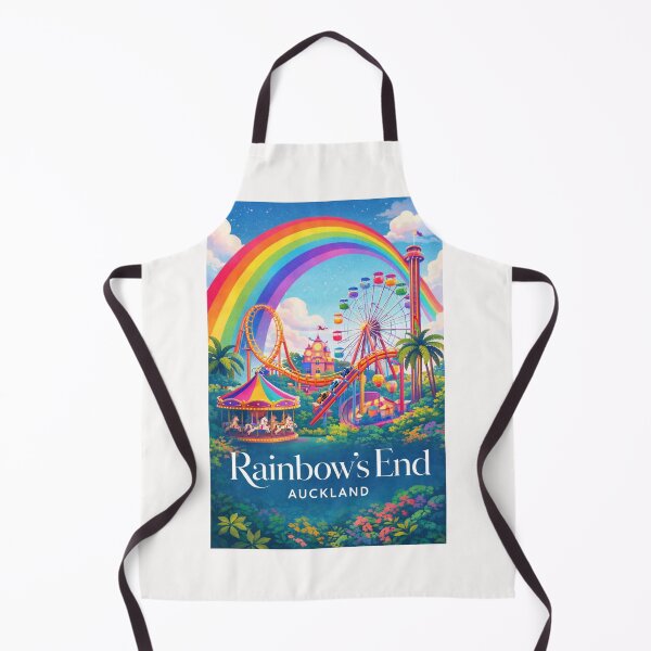 Item preview, Rainbow’s End Auckland Skyline with Ferris Wheel and Manukau Attractions designed and sold by Places On Earth.