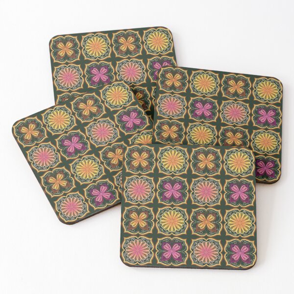 Item preview, Flower and butterfly pattern designed and sold by PearlAndJade.