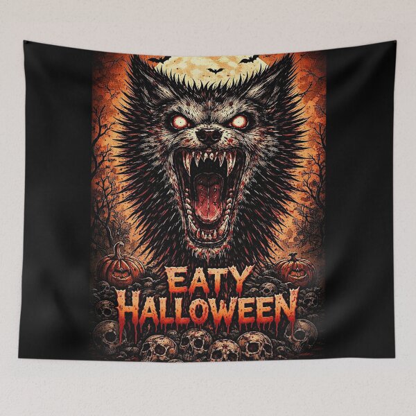 Item preview, Devouring Halloween (Halloween) designed and sold by NubesDesignCH.