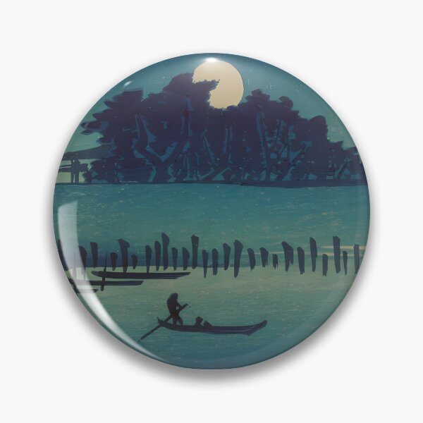 Item preview, Andō Hiroshige Fūkeiga – Restored Japanese Landscape Woodblock Print designed and sold by The Archive Alchemist.