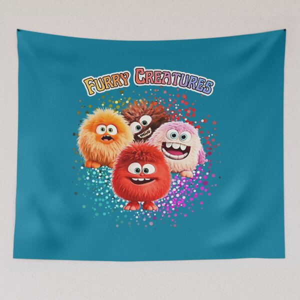 Item preview, Furry Creatures designed and sold by Tripp Art Studio.