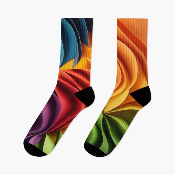 Item preview, Colorful Layered Paper Abstract Wall Art designed and sold by Kaleidoscope Print.