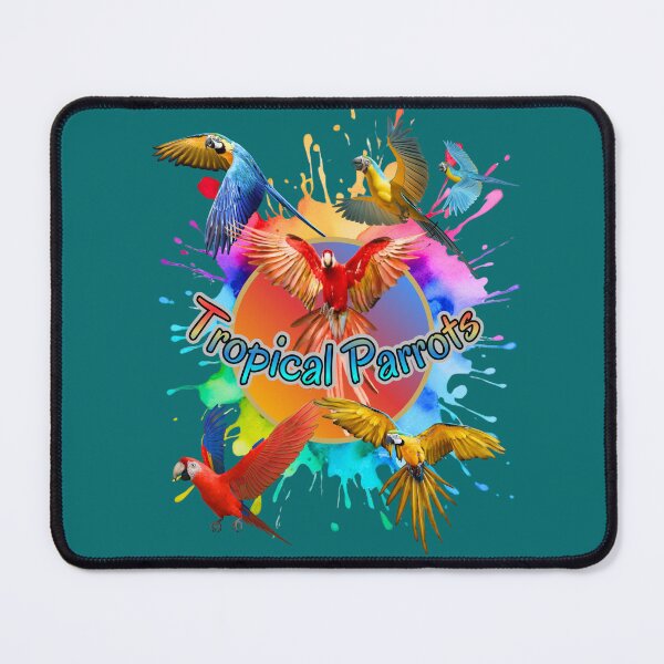 Item preview, Tropical Parrots designed and sold by Tripp Art Studio.
