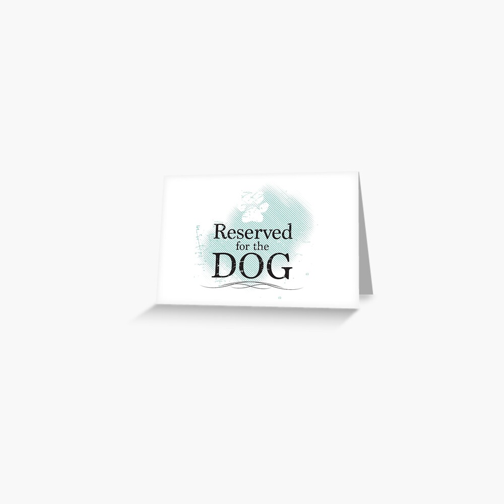 Item preview, Greeting Card designed and sold by rescuedogs101.