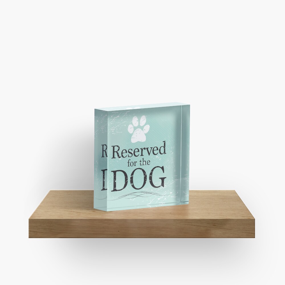 Item preview, Acrylic Block designed and sold by rescuedogs101.