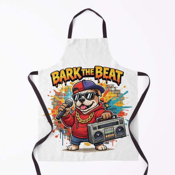 Item preview, Hip Hop Dog Bark The Beat Shirt designed and sold by PawTheory.