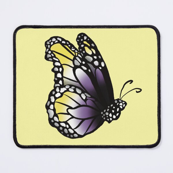 Item preview, Non-Binary Pride Butterfly designed and sold by Jesskateart.