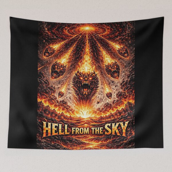Item preview, Hell from the sky designed and sold by NubesDesignCH.