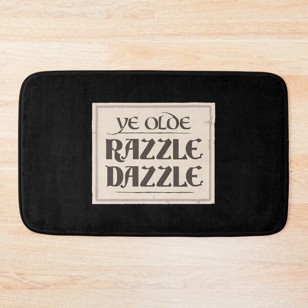 Item preview, Ye Olde Razzle Dazzle Funny Typography designed and sold by amziwcfogwz22.