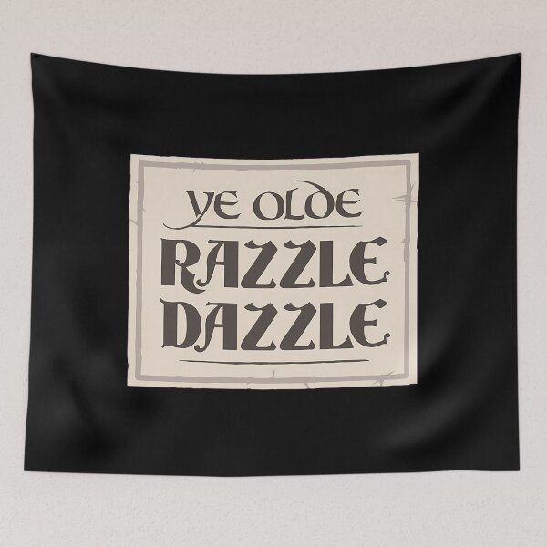 Item preview, Ye Olde Razzle Dazzle Funny Typography designed and sold by amziwcfogwz22.