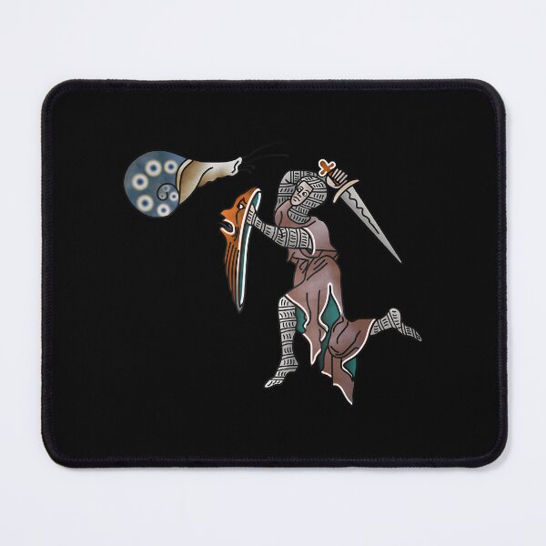 Item preview, Epic Duel Knight Vs Snail Marginalia Art designed and sold by amziwcfogwz22.