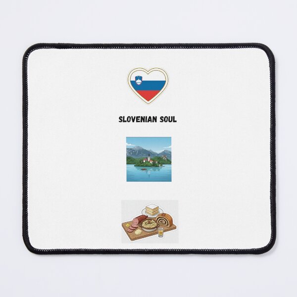 Item preview, Slovenian Soul - Slovenia pride Design with Lake Bled and traditional food designed and sold by Mastalina99.