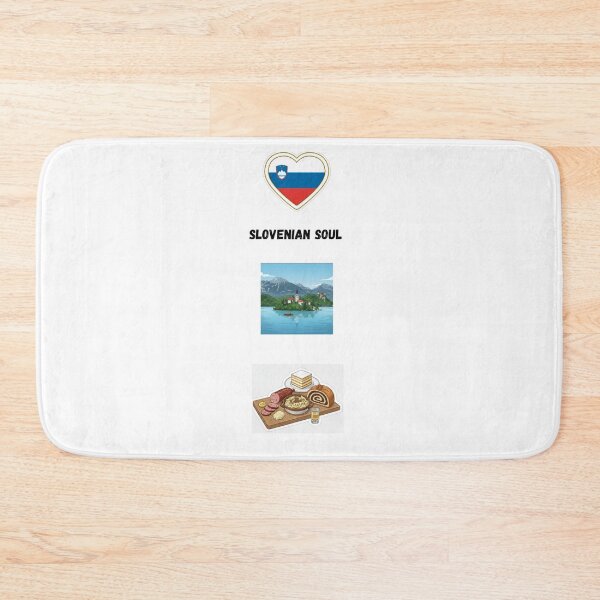 Item preview, Slovenian Soul - Slovenia pride Design with Lake Bled and traditional food  designed and sold by Mastalina99.