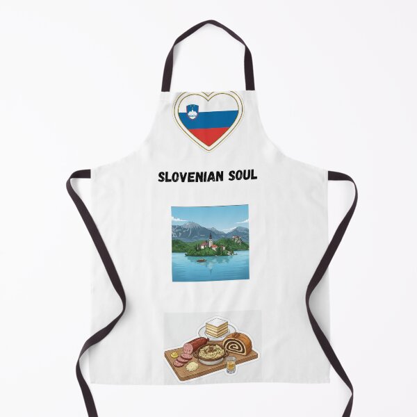 Item preview, Slovenian Soul - Slovenia pride Design with Lake Bled and traditional food  designed and sold by Mastalina99.
