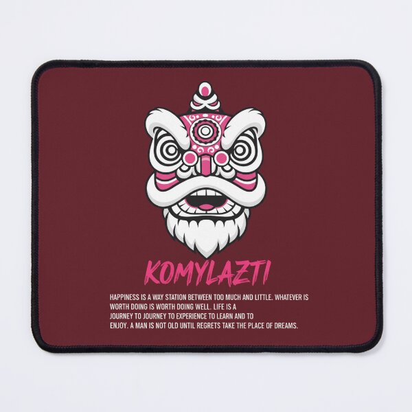 Item preview, Pink Lion Dance Guardian Oriental Streetwear Art designed and sold by UrbanThreat.
