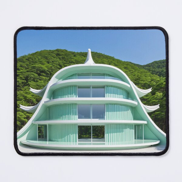 Item preview, Korea Modern Hanok 08 - Majestic Pagoda Shell Villa designed and sold by CuteSlothWorld.