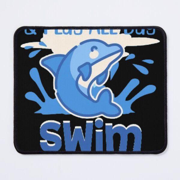 Item preview, Swim Happy Cute Dolphin - Jump Splash & Play All Day designed and sold by GenZFashion000.